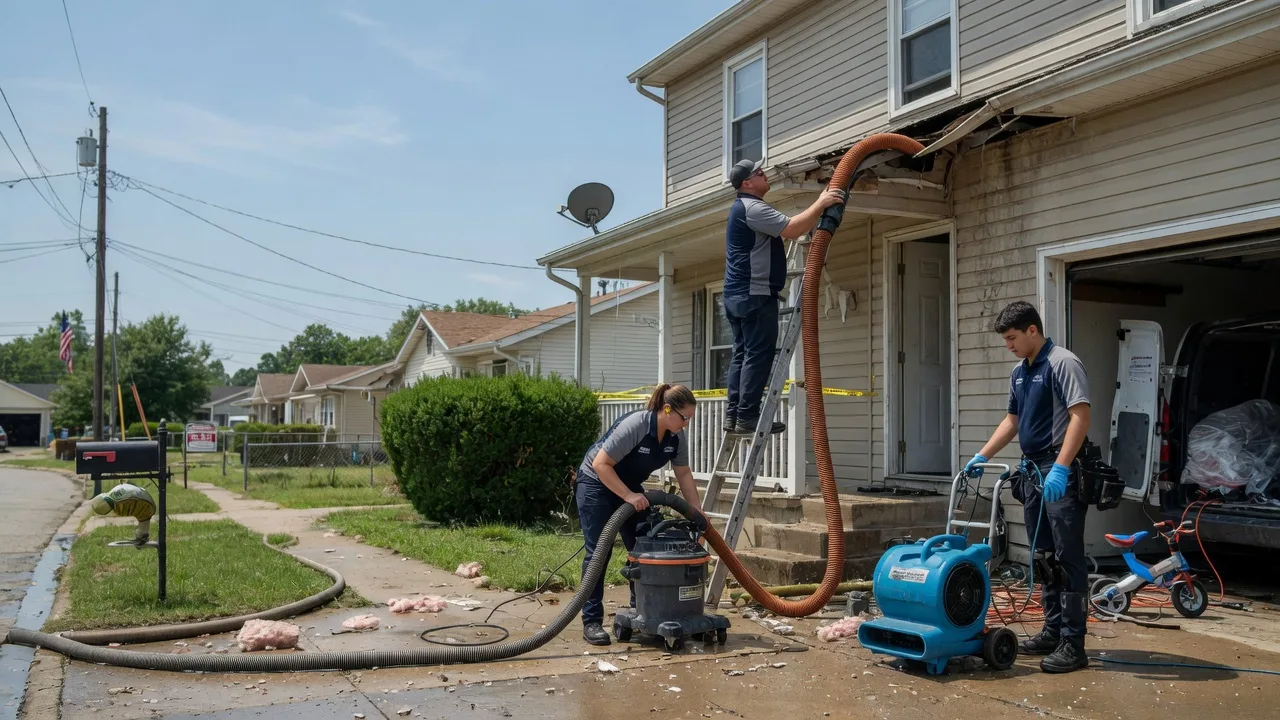 Water Damage Restoration in Harmon, IL near me